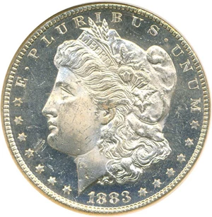 image for: 1883-CC $1 NGC/CAC MS64 DMPL