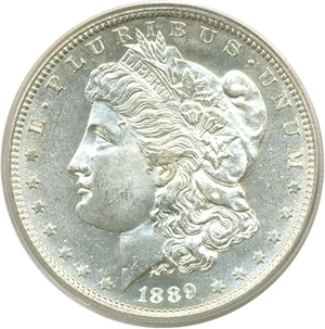 image for: 1889-S $1 PCGS MS64