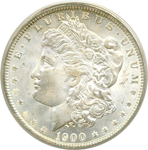 image for: 1900-O $1 PCGS MS65