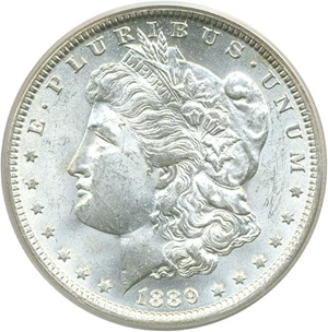 image for: 1889-O $1 PCGS MS63