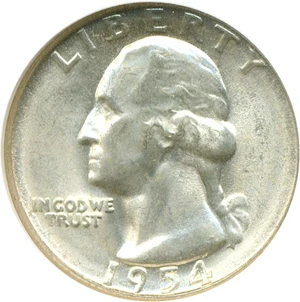 image for: 1954-S 25c NGC MS66