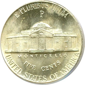 image for: 1945-P 5c PCGS MS65 FS