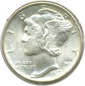 image for: 1937 10c PCGS MS65