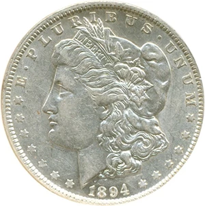 image for: 1894-O $1 NGC AU55