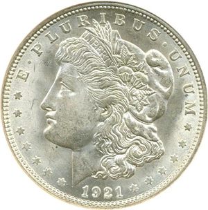 image for: 1921-D $1 NGC MS64