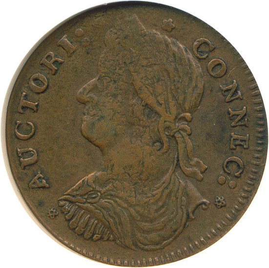 image for: 1787 Connecticut Draped Bust NGC XF45 BN