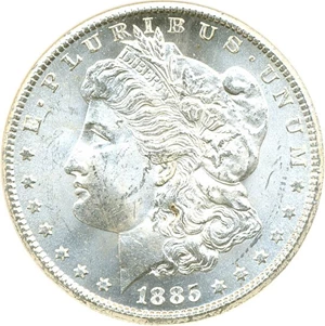 image for: 1885-CC $1 NGC MS63