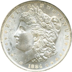 image for: 1884-O $1 NGC MS65