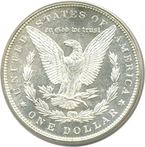 image for: 1891 $1 PCGS MS64 PL