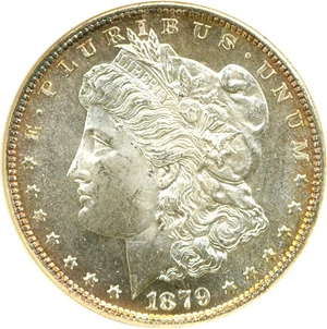 image for: 1879-S $1 NGC MS63 PL