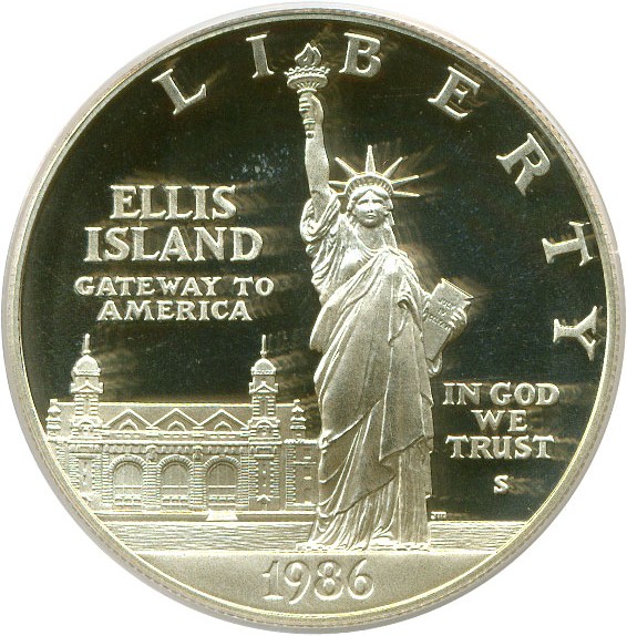 image for: 1986-S $1 Statue Liberty PCGS Proof 69 DCameo