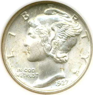 image for: 1937 10c NGC MS66 FB