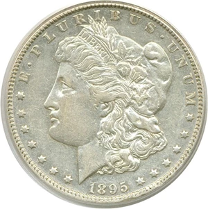 image for: 1895-O $1 PCGS AU50