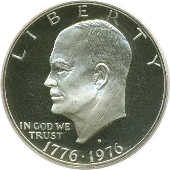 image for: 1976-S $1 Clad Ty.2 PCGS Proof 69 DCameo