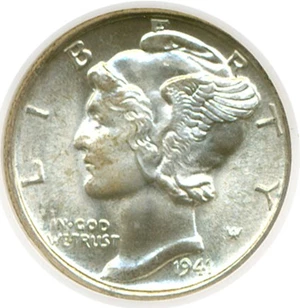 image for: 1941 10c NGC MS67 FB