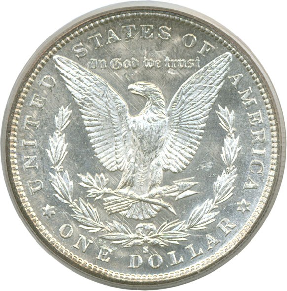 image for: 1889-S $1  PCGS MS64 PL