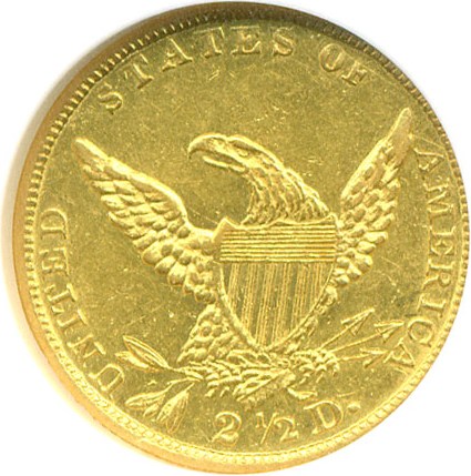 image for: 1839 $2 1/2  NGC AU58