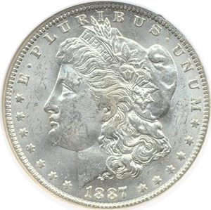image for: 1887-O $1 NGC MS63