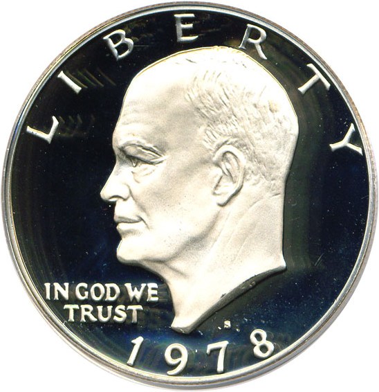 image for: 1978-S $1  PCGS Proof 69 DCameo