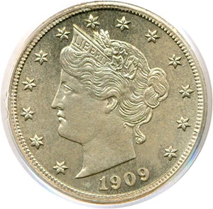 image for: 1909 5c PCGS Proof 65