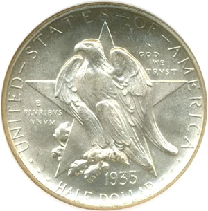 image for: Texas 50c 1935-D NGC MS67