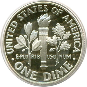 image for: 2005-S 10c PCGS Proof 69 DCameo
