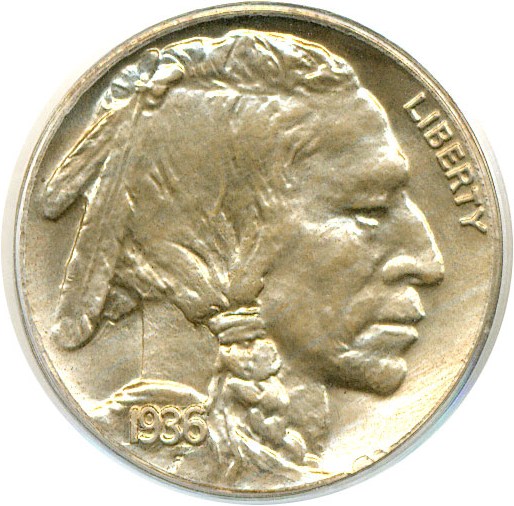 image for: 1936 5c Satin PCGS Proof 66