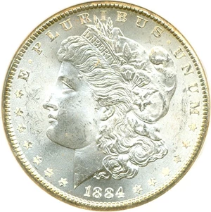 image for: 1884 $1 NGC MS64