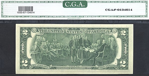 image for: Fr.1935I* 1976 $2  CGA Gem CU67  [i00213541] *Star* 