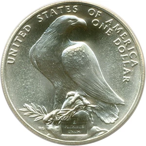 image for: 1984-P $1 Olympic PCGS MS69