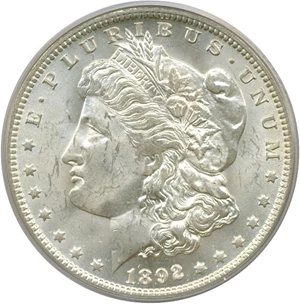 image for: 1892-O $1 PCGS MS63
