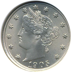 image for: 1905 5c NGC/CAC MS66