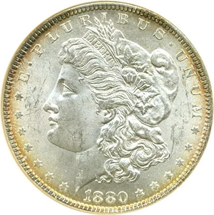 image for: 1880 $1 NGC MS64