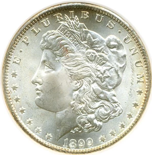 image for: 1899-O $1 NGC MS64