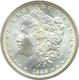 image for: 1888-O $1 PCGS MS66