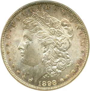 image for: 1898 $1 NGC MS64