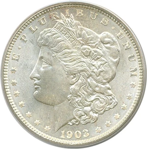 image for: 1903 $1 PCGS MS65