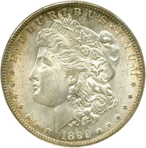 image for: 1899-O $1 NGC MS65