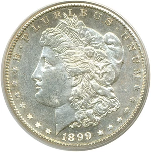 image for: 1899-S $1 PCGS MS63