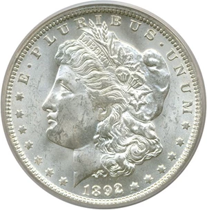 image for: 1892-O $1 PCGS MS63