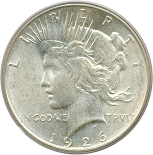 image for: 1926-D $1 PCGS MS64