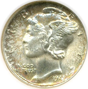 image for: 1941 10c NGC MS66 FB