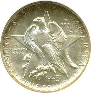 image for: 1935-D 50c Texas NGC MS66