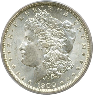 image for: 1900-O $1 PCGS MS64