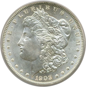 image for: 1903 $1 PCGS MS64