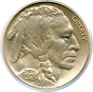 image for: 1924 5c PCGS MS66
