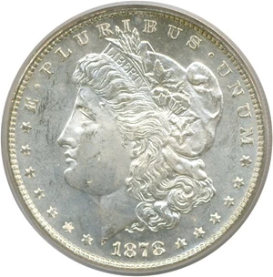 image for: 1878-S $1 PCGS MS64