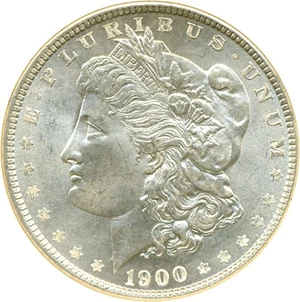 image for: 1900 $1 NGC MS65