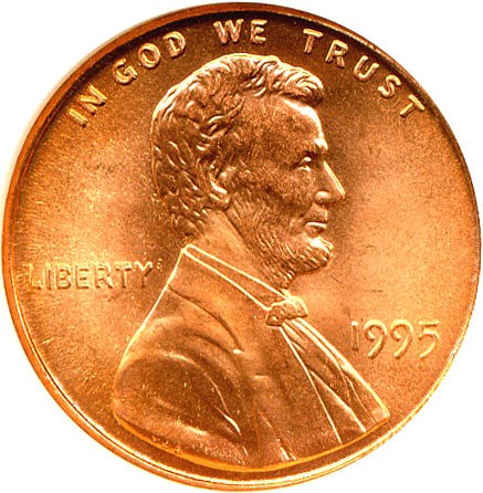 image for: 1995 1c Doubled Die Obverse NGC MS68 RD