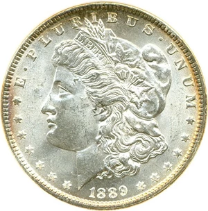 image for: 1889 $1 NGC MS64
